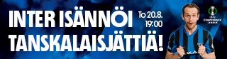 Paraati / FC Inter kotiottelut 2026